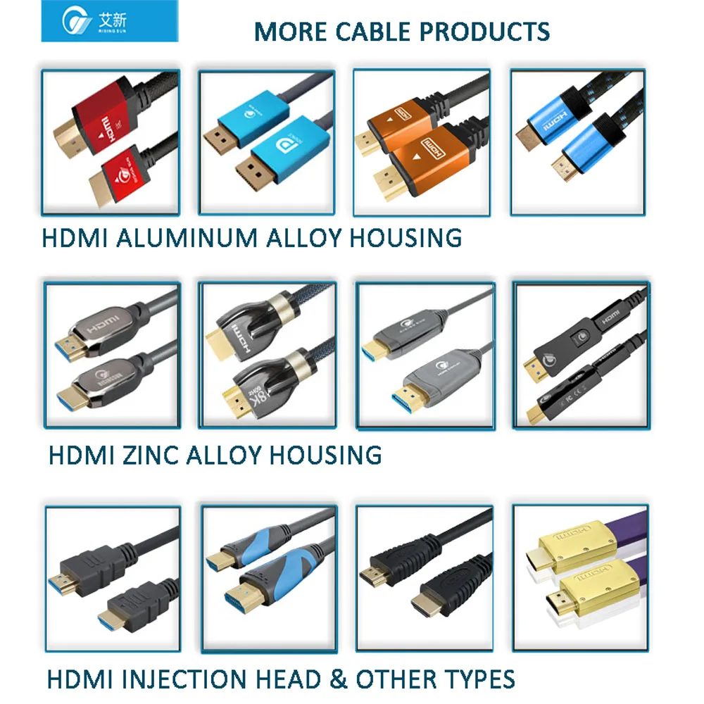 Amazon Hot Sale 16.4 Ft Gold HDMI 2.0V Male to Male Cable for Flat TV HDTV DVD - ANKUX.COM