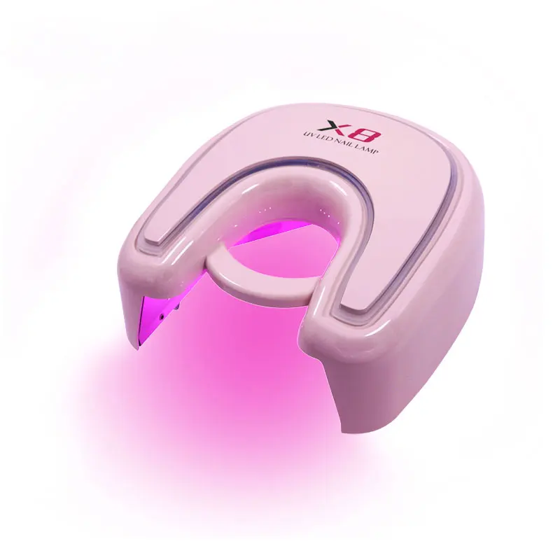 

Free Shipping 48w black white color cordless rechargeable pro cure nail light wireless fast drying nail uv led gel lamp