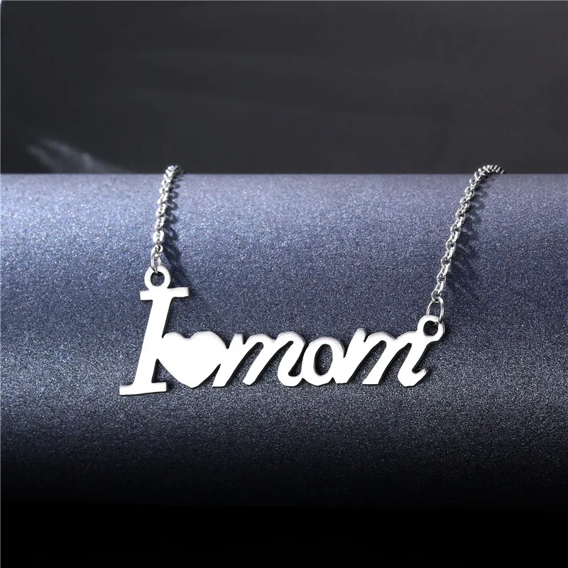 

stainless steel name necklace female jewelry Letter necklace personality letter lock chain