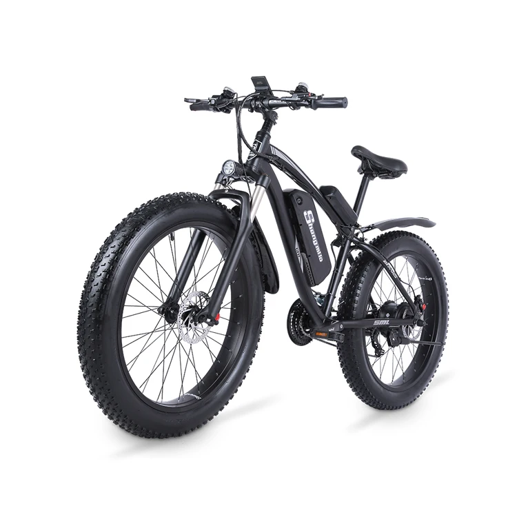 

Shengmilo mx02s 1000w high power 7 speed fast front suspension 48v lithium battery long range fat tire mountain electric bike