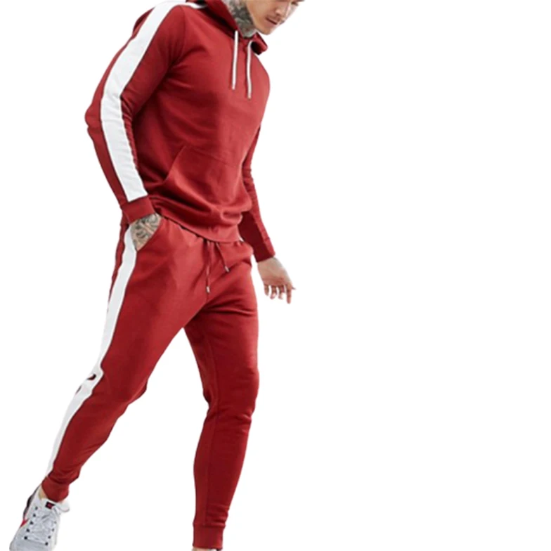 

Custom Men Tracksuit Sweatsuit Men Jogger Mens Logo Tracksuit, Customized colors