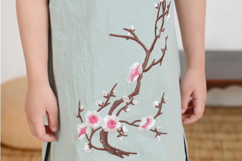 
Chinese qipao Traditional Clothing Costume Dress handmade qipao girls Traditional qipao Cheongsam classical old fashion 