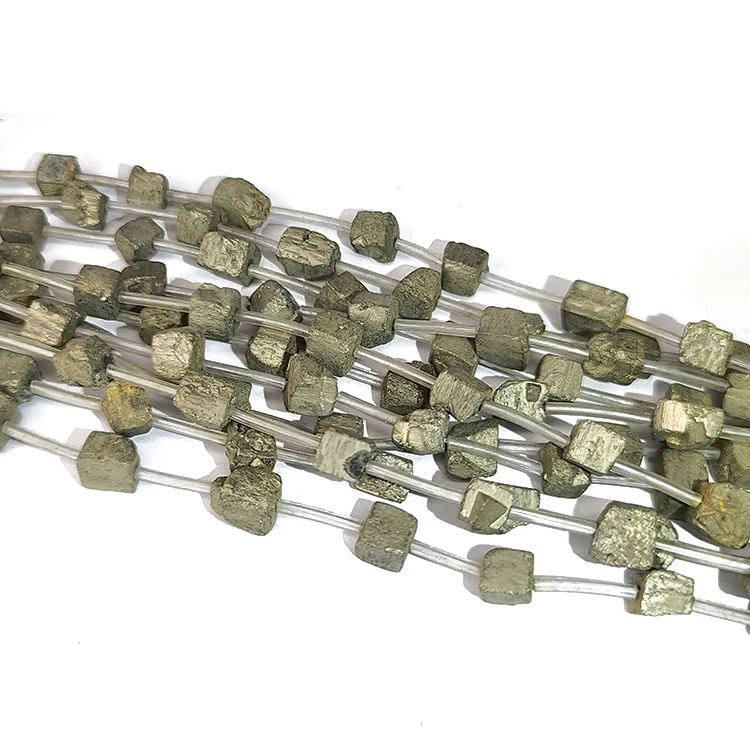 

PB1108 pyrite nugget beads,natrual irregular chips pyrite beads