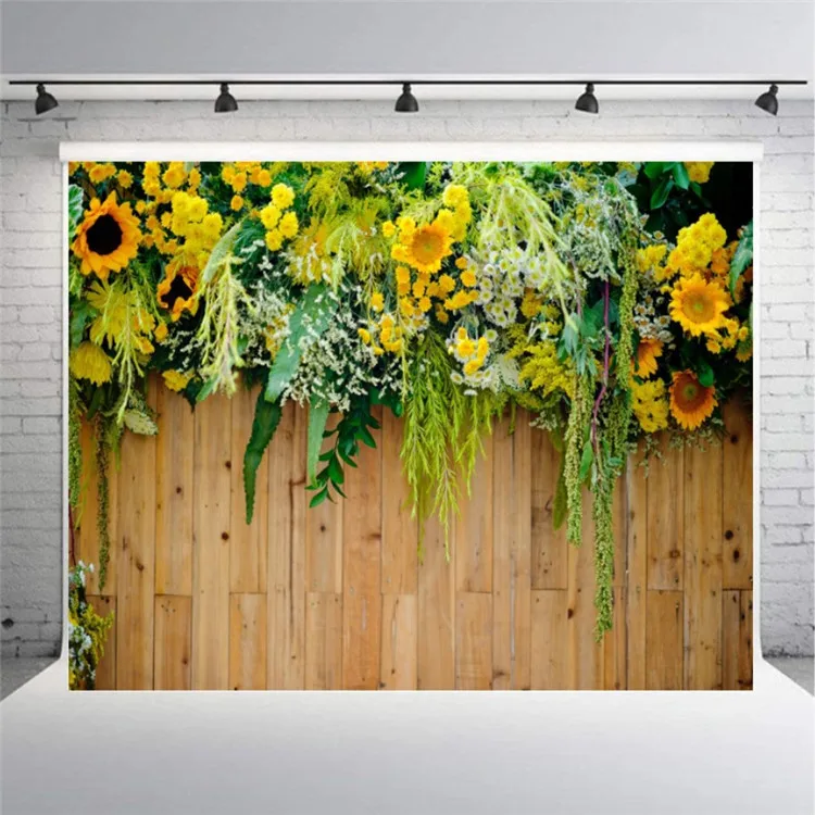 

150x210cm/5ft x 7ft Custom OEM Digital Printed Studio Photo Wood Wall Floor Background for Parties Room Photography Backdrop, Custom design available
