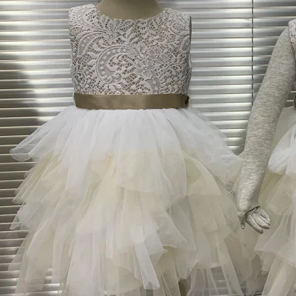 

Birthday Wedding Princess Toddler Baby Girls Party Dress