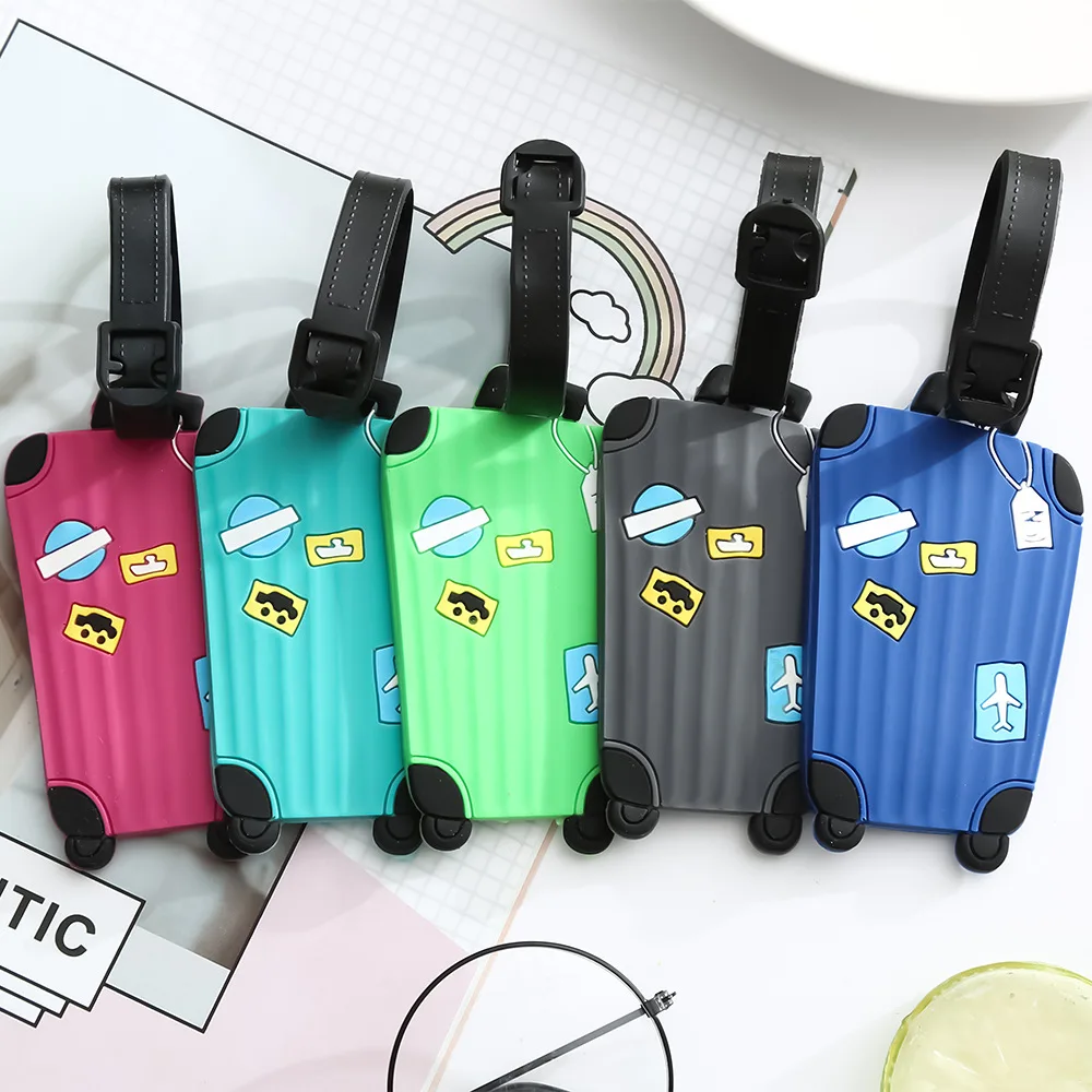 

Custom Soft Silicone Rubber Letter Pvc Custom fashion Golf Luggage Tag for traveling, Pantone