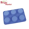 High Quality 6 Cup Round Cake Pan Silicone Bakeware Cake Models