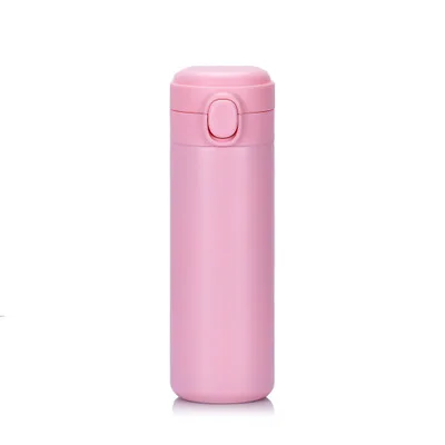 

304 stainless steel vacuum flask simple cup student fresh portable water cup custom logo, As the picture shows