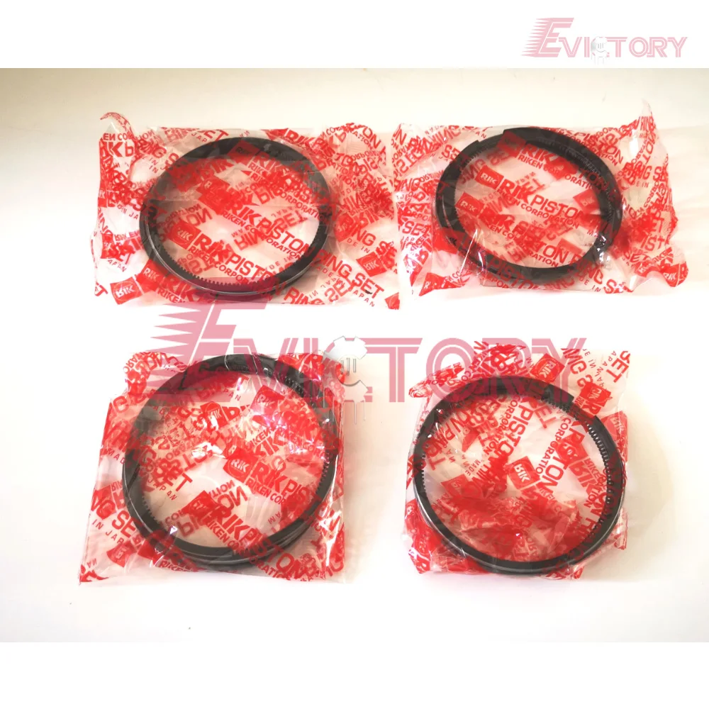 

K4F engine connecting rod and piston ring set