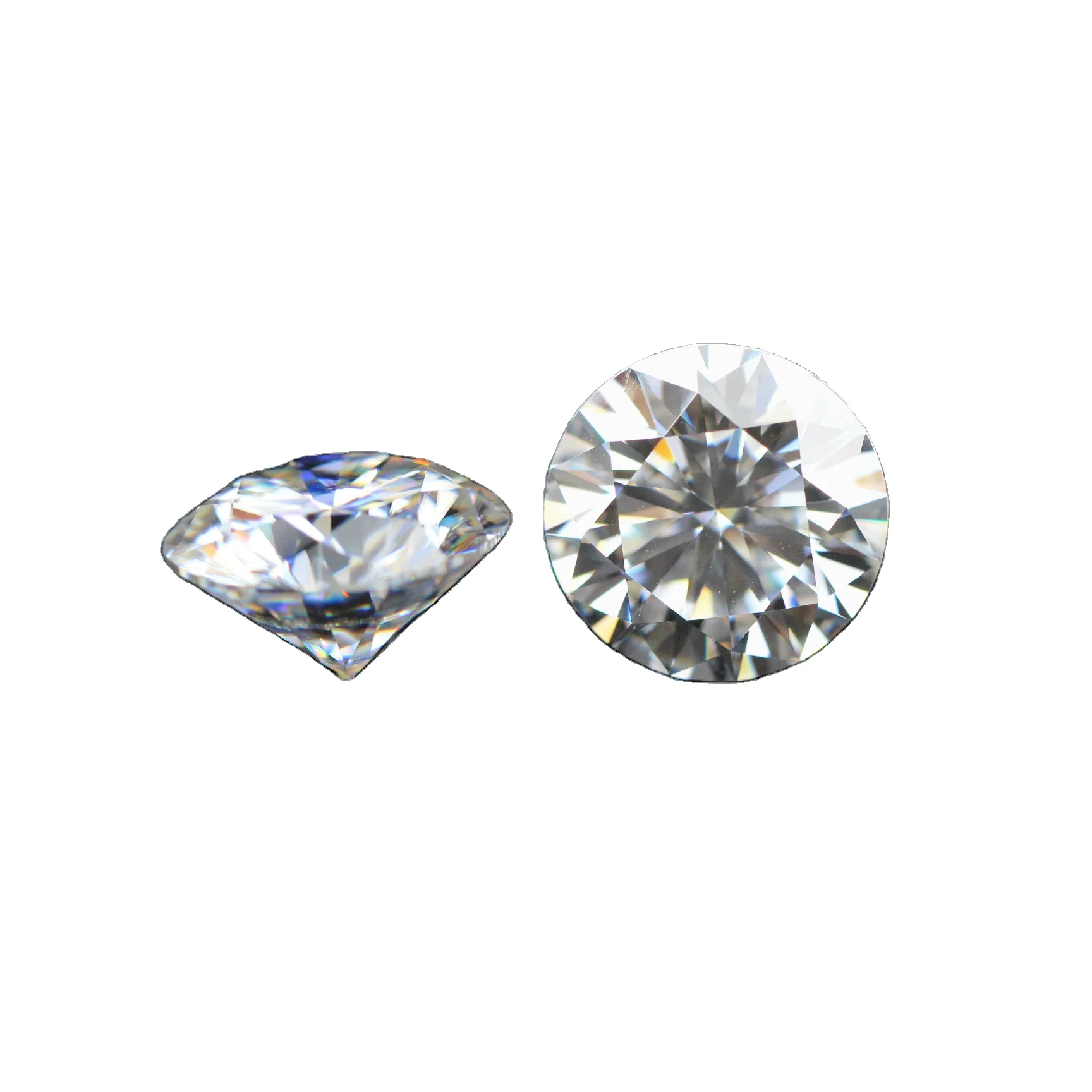 

Make in Wuzhou gemstone DE color small size 0.8mm round moissanite diamond for missanite jewelry, Def