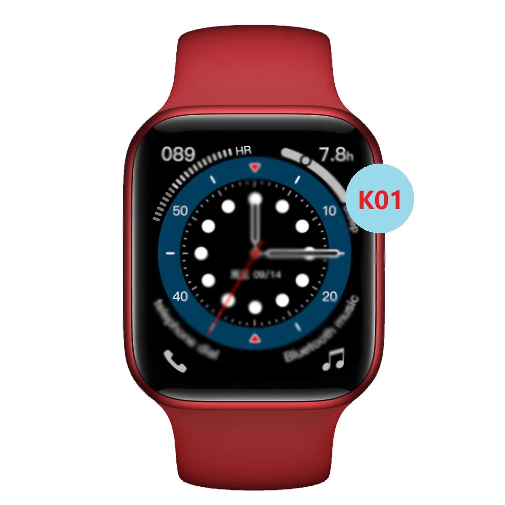 

2021 Dropshipping Smart Watch K01 Serie 6 iwach Blood Pressure K01 Smart Watch 1.69 Full Screen Touch Control K01 Smartwatch