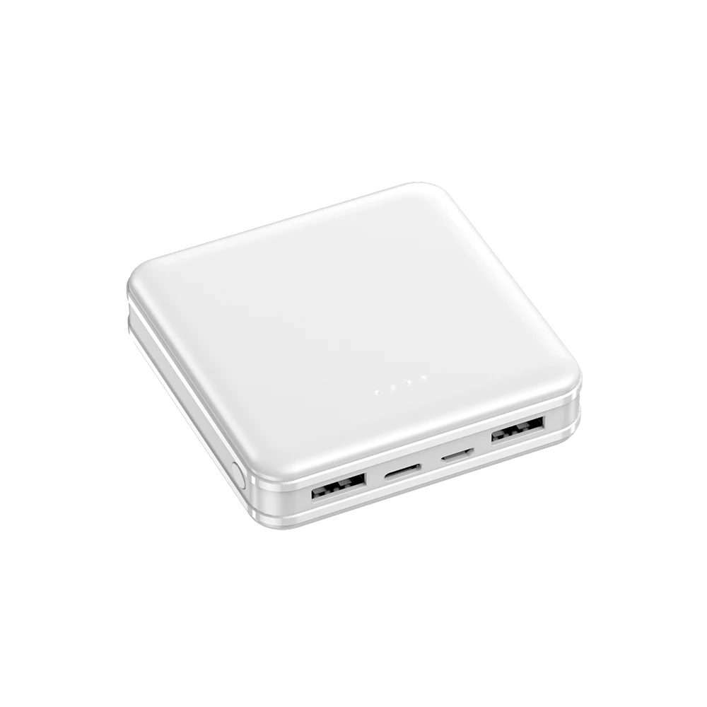 

10000mAh Mini Power Bank Portable USB Type C Fast Charger Small 10000 mAh Powerbank For iPhone Xiaomi Mi External Battery