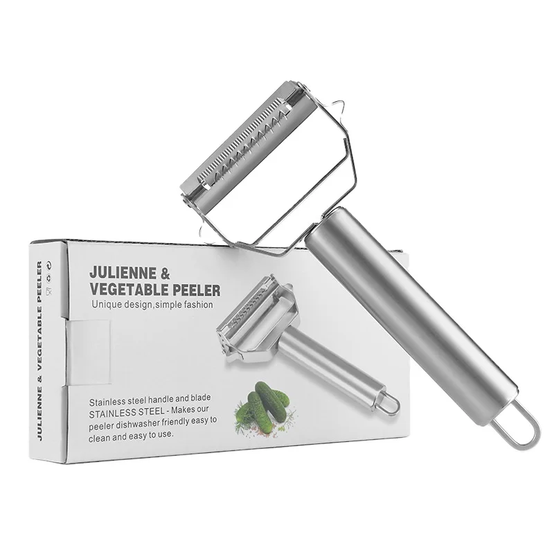 

Multifunctional Stainless Steel Apple Julienne Vegetable Potato Peeler