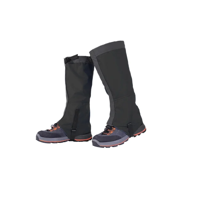 WOQI Hiking Waterproof Boot Leg Gaiters for Walking Climbing Hunting Skiing -Breathable Windproof Snow Gaiters for Men and Women