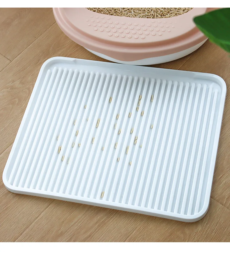 

2021 Plate Pedal Cats Toilet Bed Mat Pet Paw Sand Gravel Filter Cat Sand Pedal