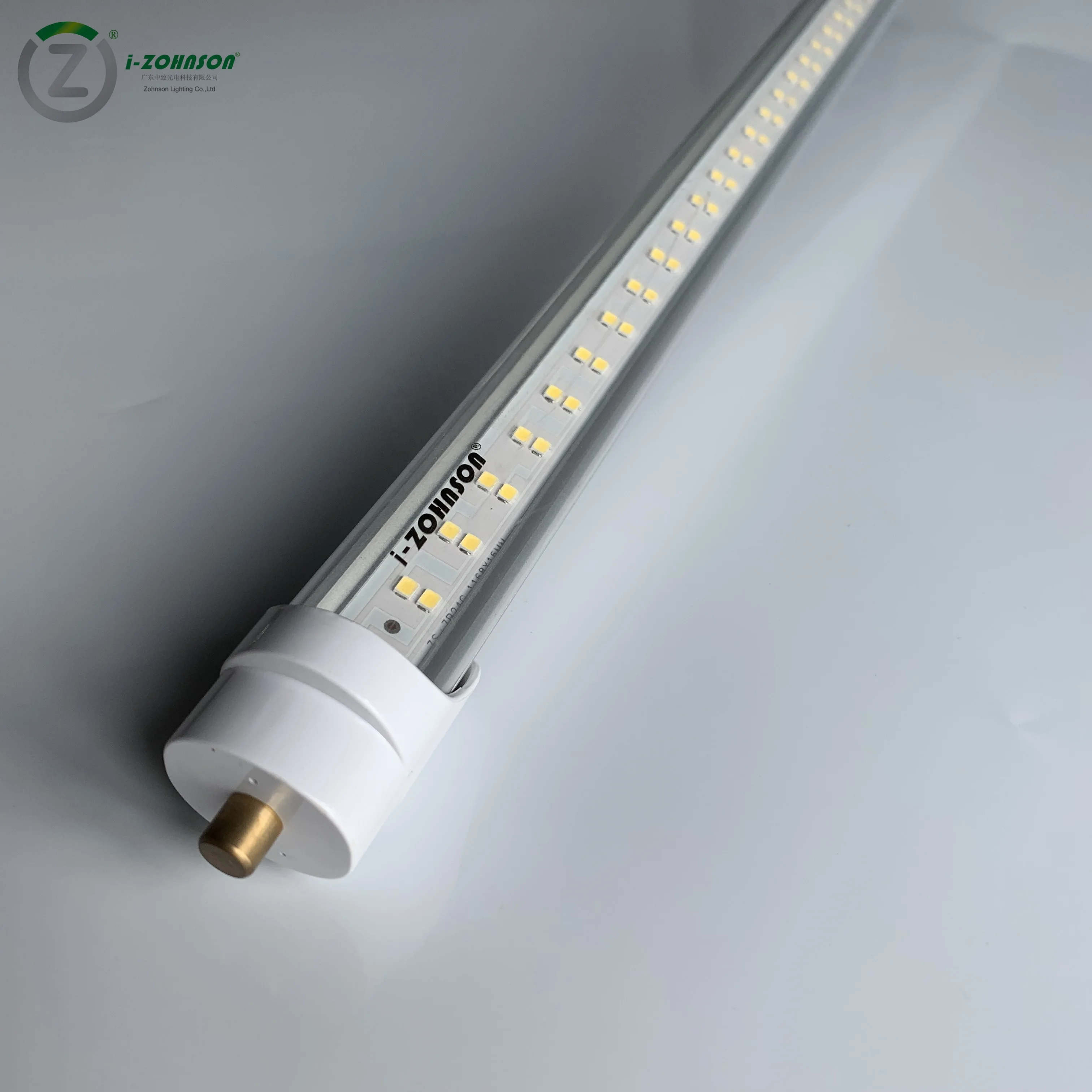 T8/T10/T12 2FT/4FT/5FT/6FT/8FT 48W Single Pin FA8 LED Tube Light 2 Row SMD2835 Dual-Ended Power Ballast Removal