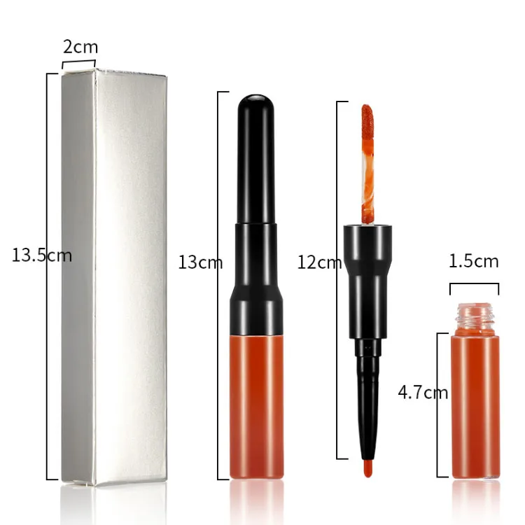 

Wholesale High Quality Makeup Lip gloss 15 Colors Diamond Long Lasting Waterproof Matte Lip Gloss