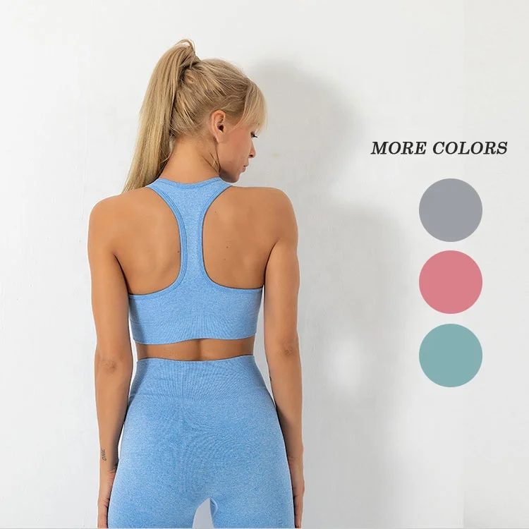 

Sports wear yoga set outfit rts seamless leggings bra sets with custom logo, Customized colors