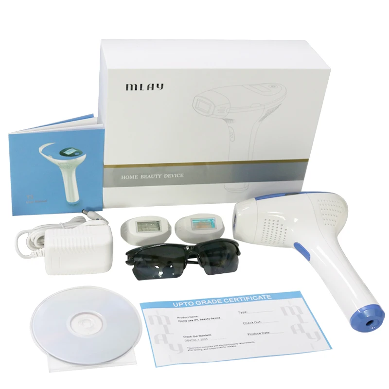 

Home use Laser Epilator IPL Hair Removal Device Original MLAY T3 ipl hair removal