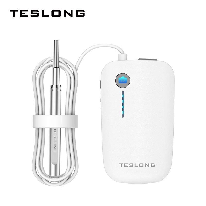 

Teslong Ear Wax Removal Tool 720P HD Ear Camera NTE100i Otoscope Ear Cleaning Camera with 6 Adjustable LED Lights