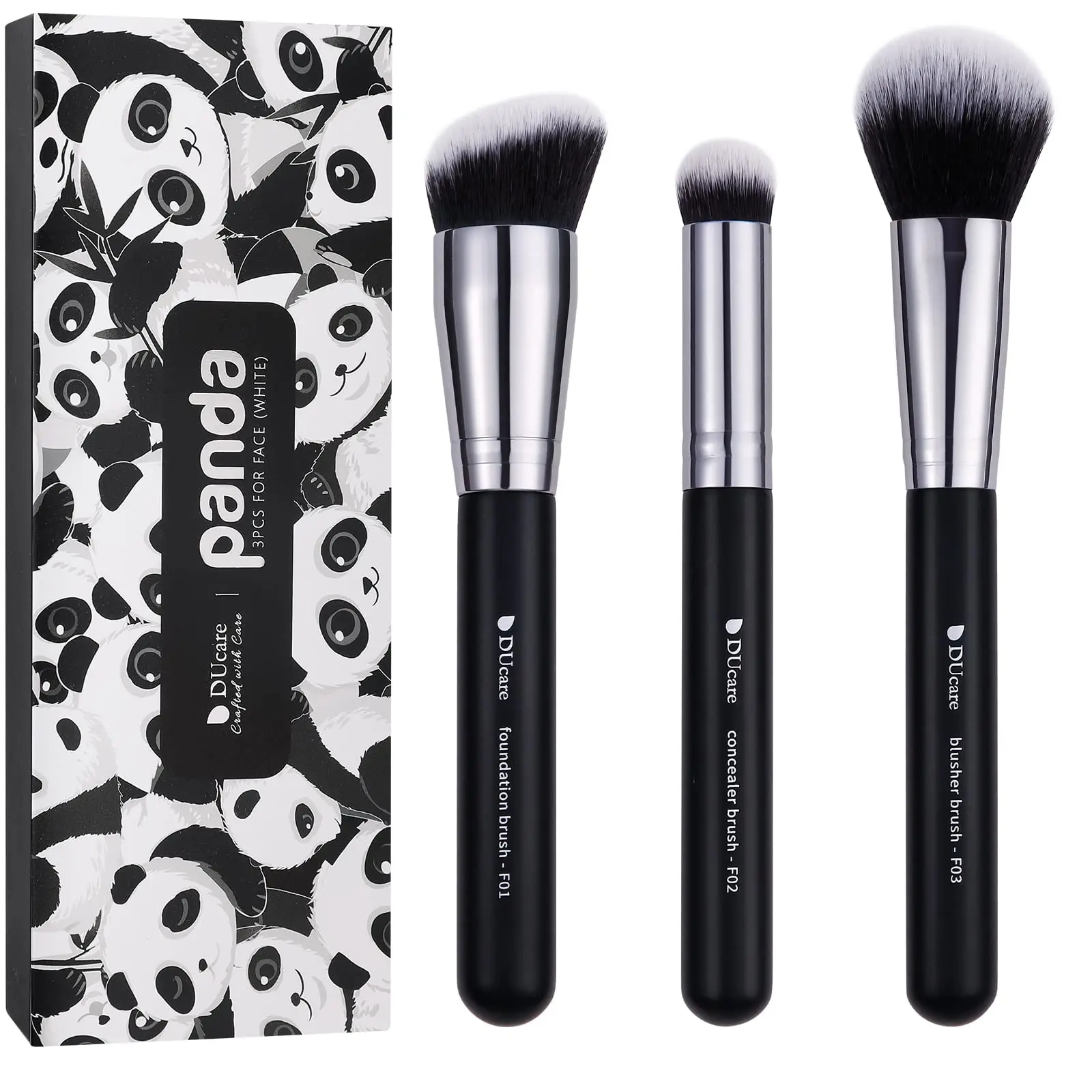 

Customize LOGO Foundation Concealer Brush Blusher Brush Face Kabuki Blush Travel Contour Liquid Blending Makeup Brush Set