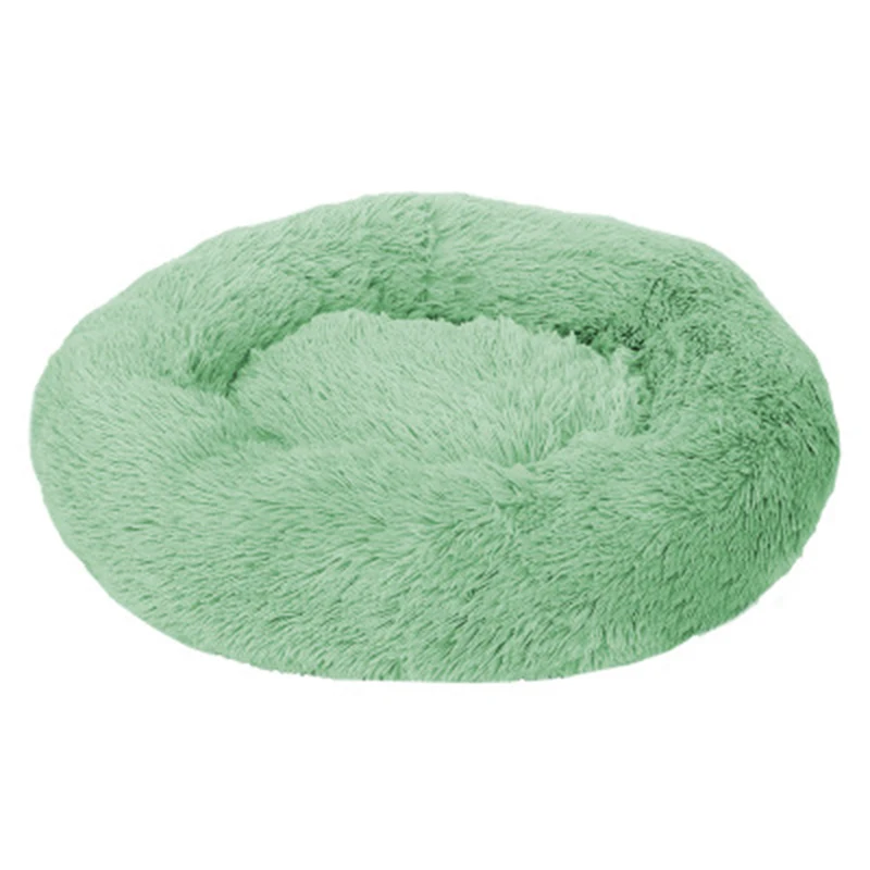 

Dropship China Pet Products Plush Round Warm Catton Nest of Beds House, As picture