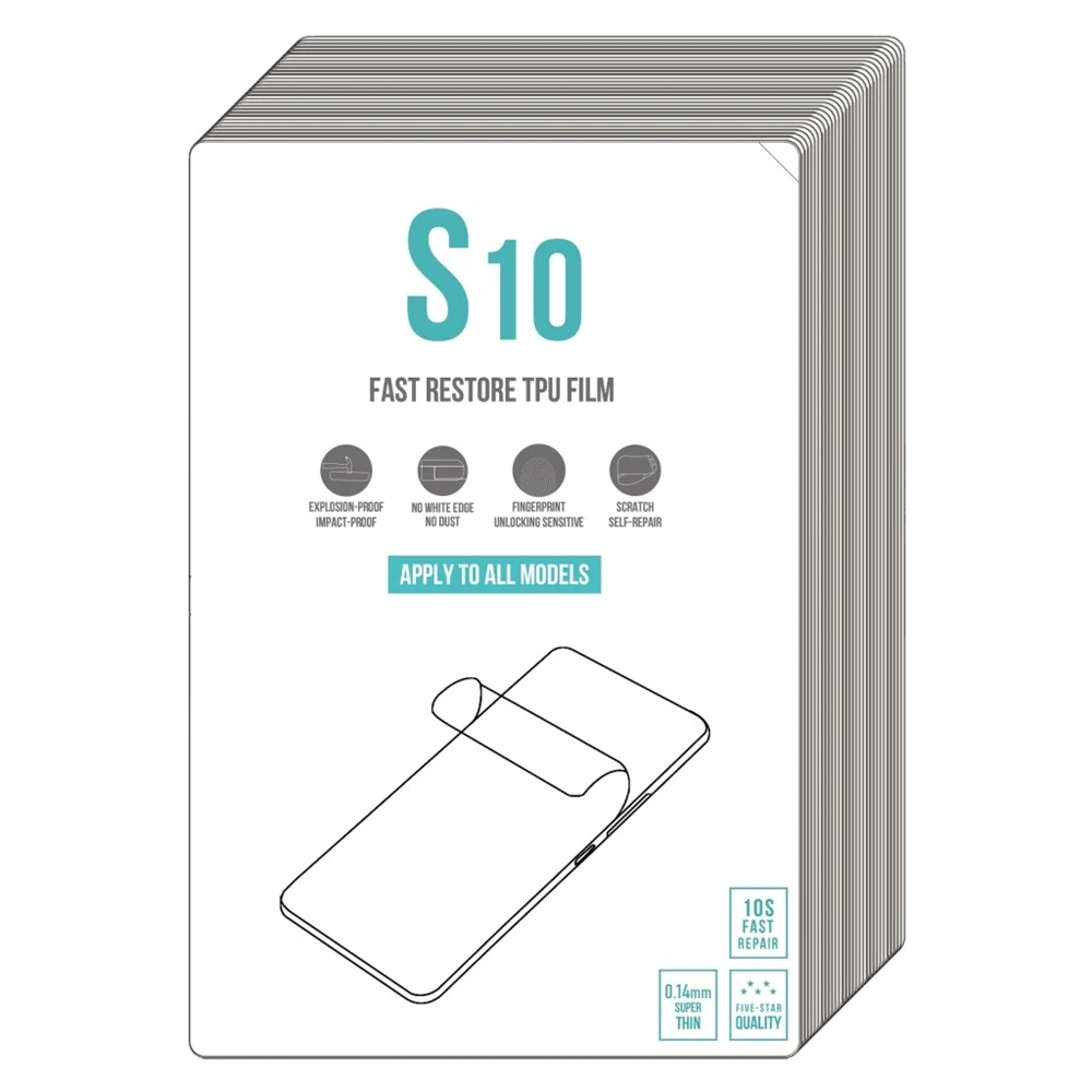 

Full Cover 10S Self-healing TPU film phone Screen Protector for Samsung Galaxy Note 10+