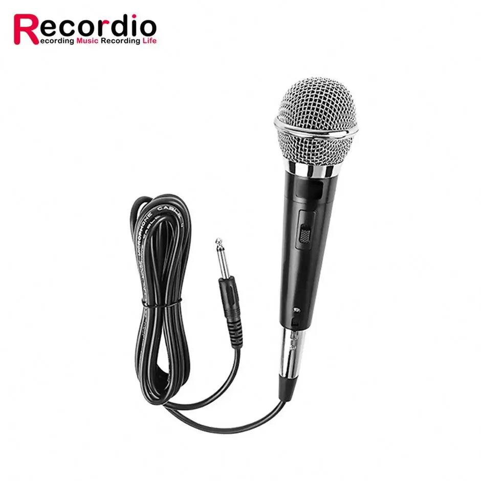 

GAM-101 Multifunctional Handheld Karaoke Wired Microphone With CE Certificate, Black