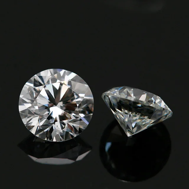 

Loose Moissanite gemstone Round VS GH Color Diamond White Moissanite Stone