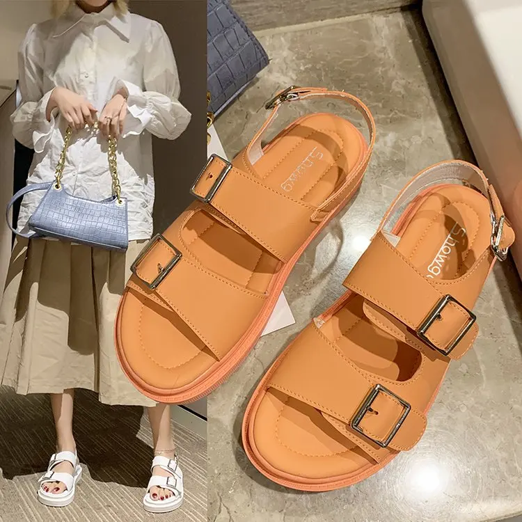 

2020 China High Quality Women Sport Sandals,Wholesale Outdoor Chunky Sandals,Latest Ladies Flat Sandals Designs, Black/orange/white