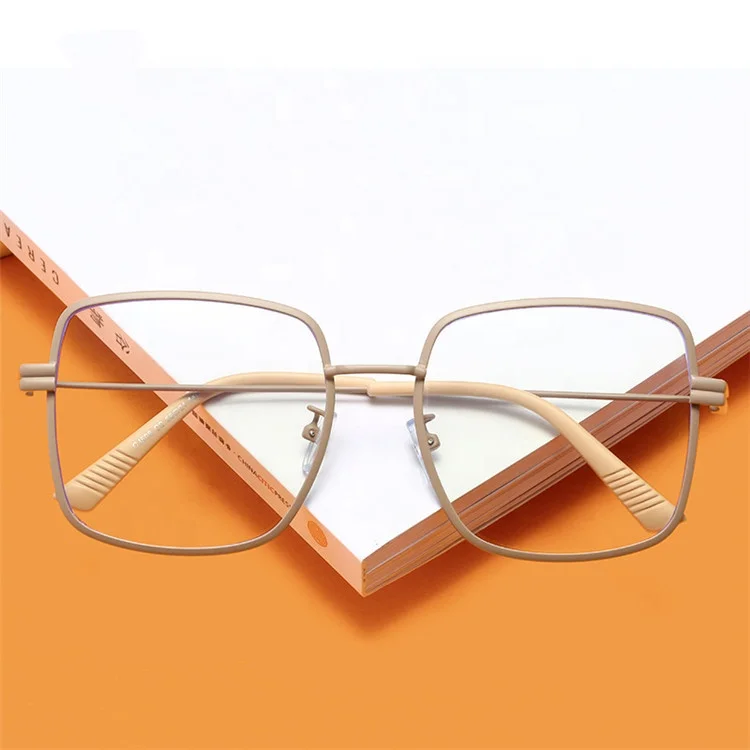 

2021 New style hot sell eyeglasses frames low moq metal optical spectacle frames manufacturer price glasses frames, Mix color or custom colors