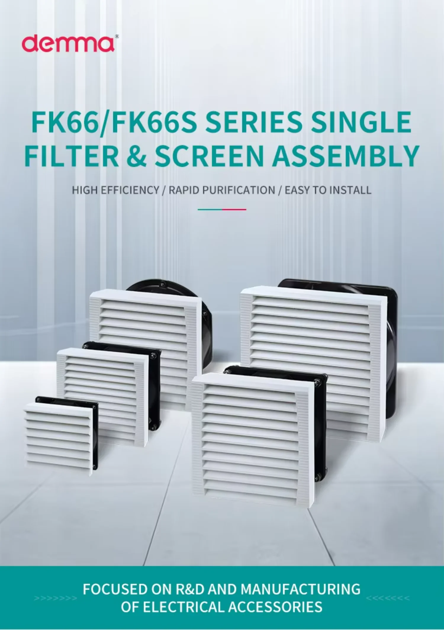 Cabinet Filter, 230V, IP54, Axial - detail 12