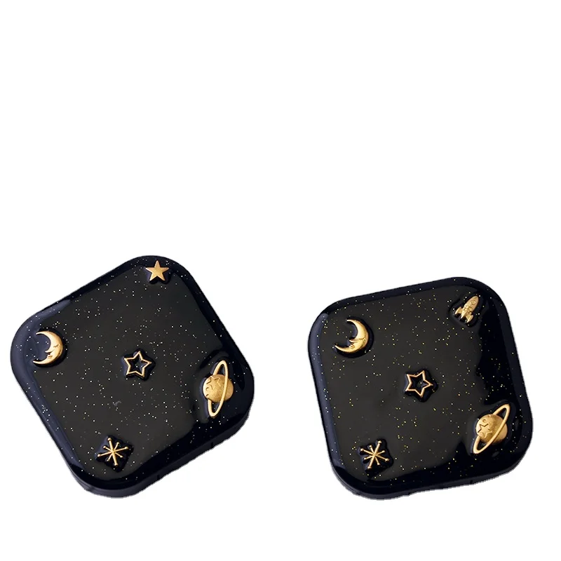 

multi-function vertical lens cleaning case cosmetic contact lenses box case for eye color, Customized