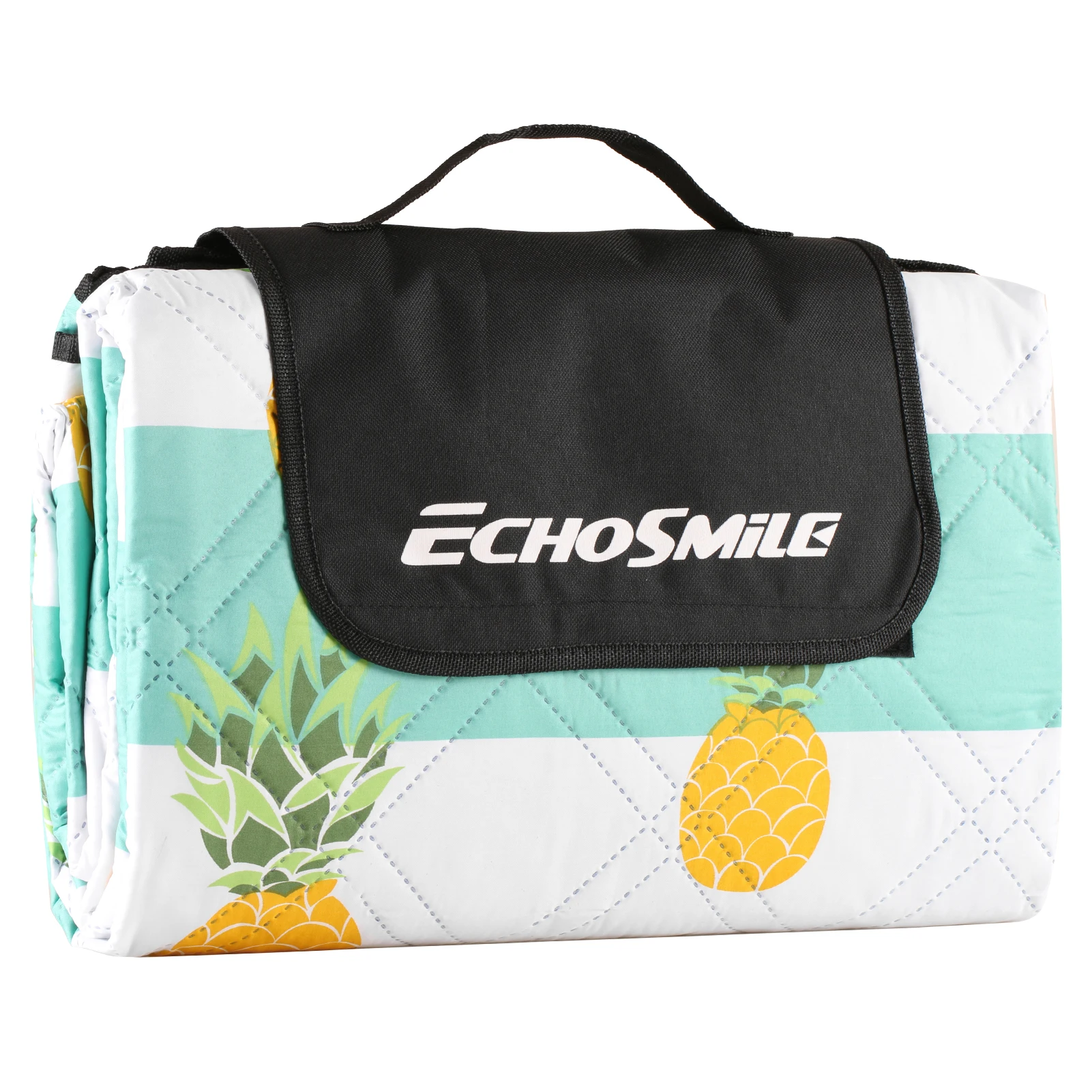 

EchoSmile Large Picnic Blanket, 3 Layer Foldable Picnic Mat, Portable Outdoor Picnic Blankets for Beach, Camping and Hiking