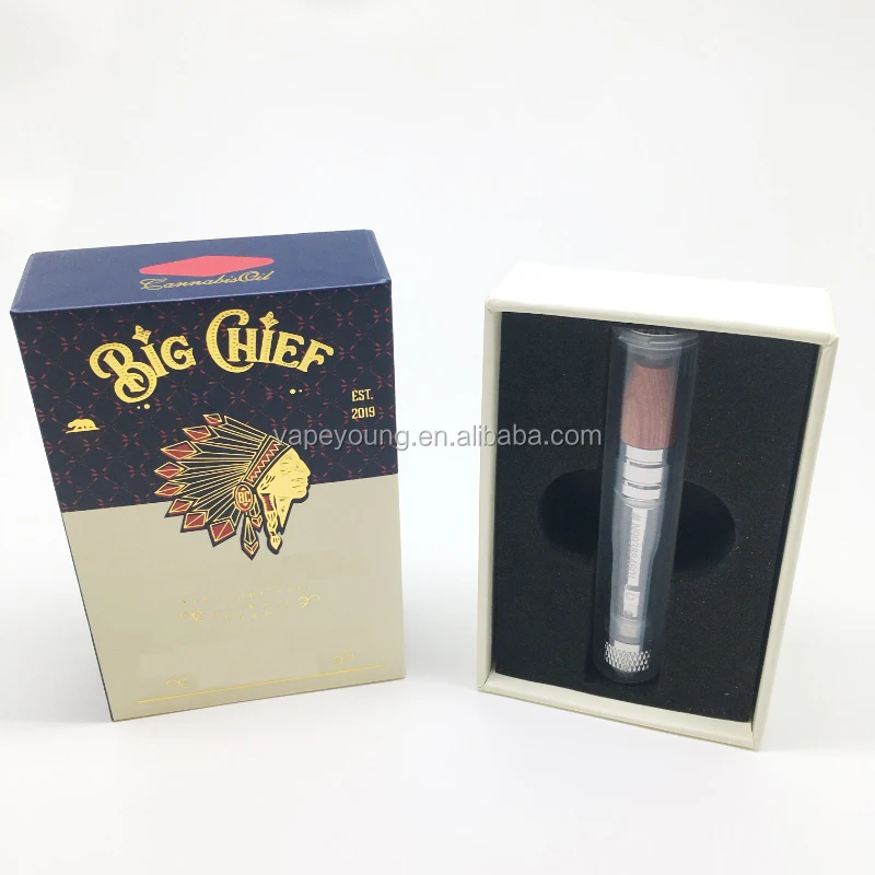 2019 gift box packing 510 thread Big Chief carts vape carts for