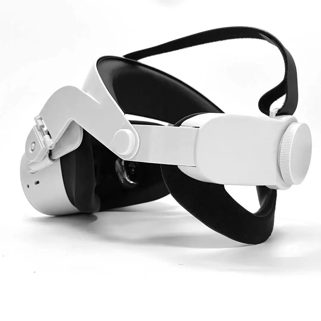 

Dropshipping adjustable Head Strap for Oculus Quest 2 comfort-Virtual Reality Accessories, White