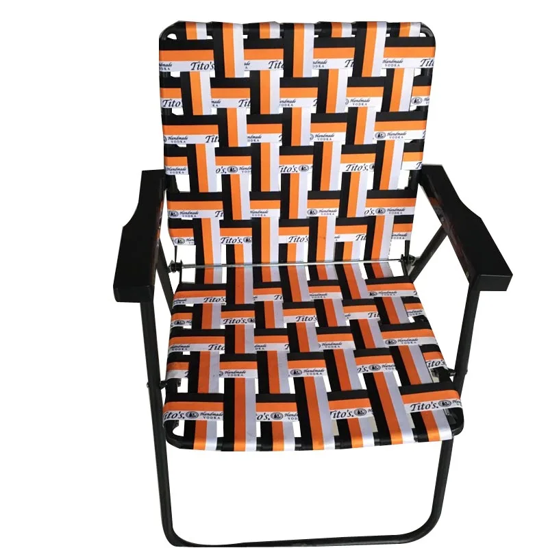 Outdoor Classic Aluminum bed Folding Chair Deluxe Picnic Custom Lawn