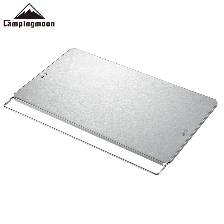 

Multi-purpose Portable Splicing Picnic Stainless Steel High Bearing Camping Top Plate Folding Table Board