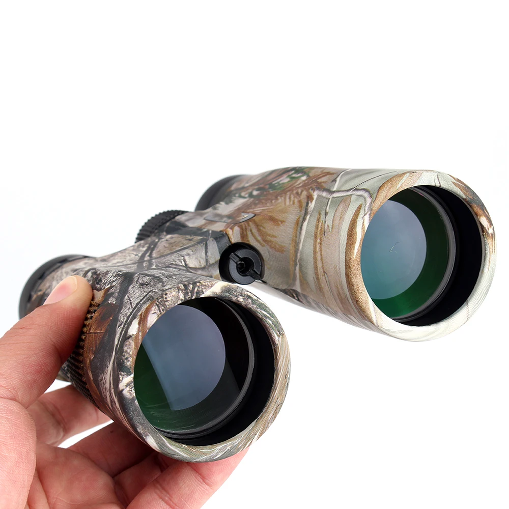 

10X42 Binoculars Waterproof Fogproof Telescope Wide Angle Bright Optics Camping Hiking Binocular, Camouflage