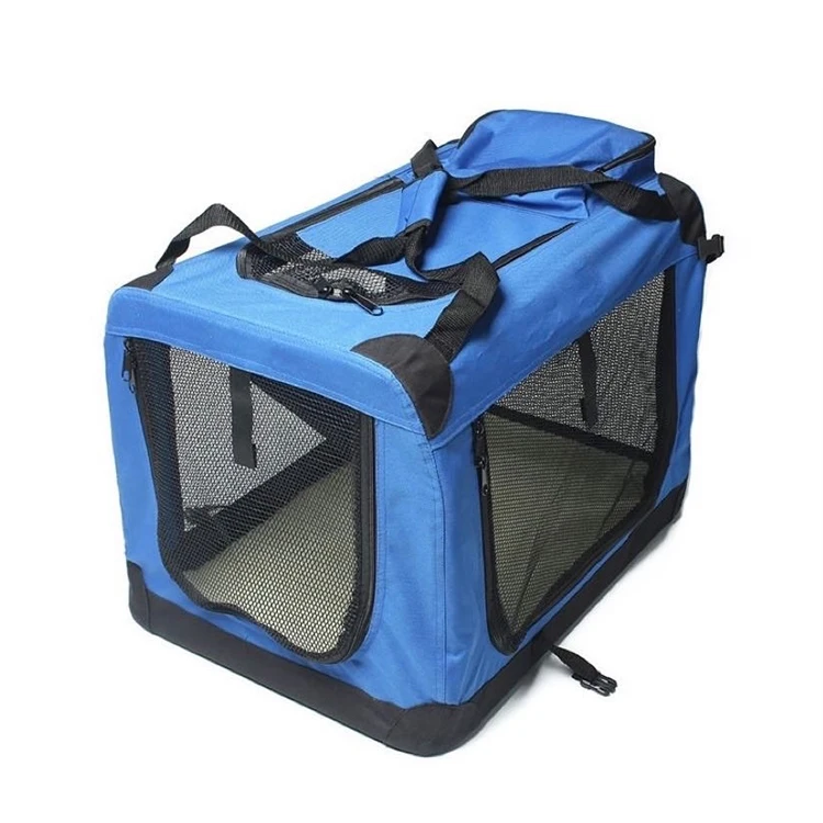 

Stainless Steel Foldable Dog Travel Carrier Pet Cage For Dog And Cat On Sale In Stock