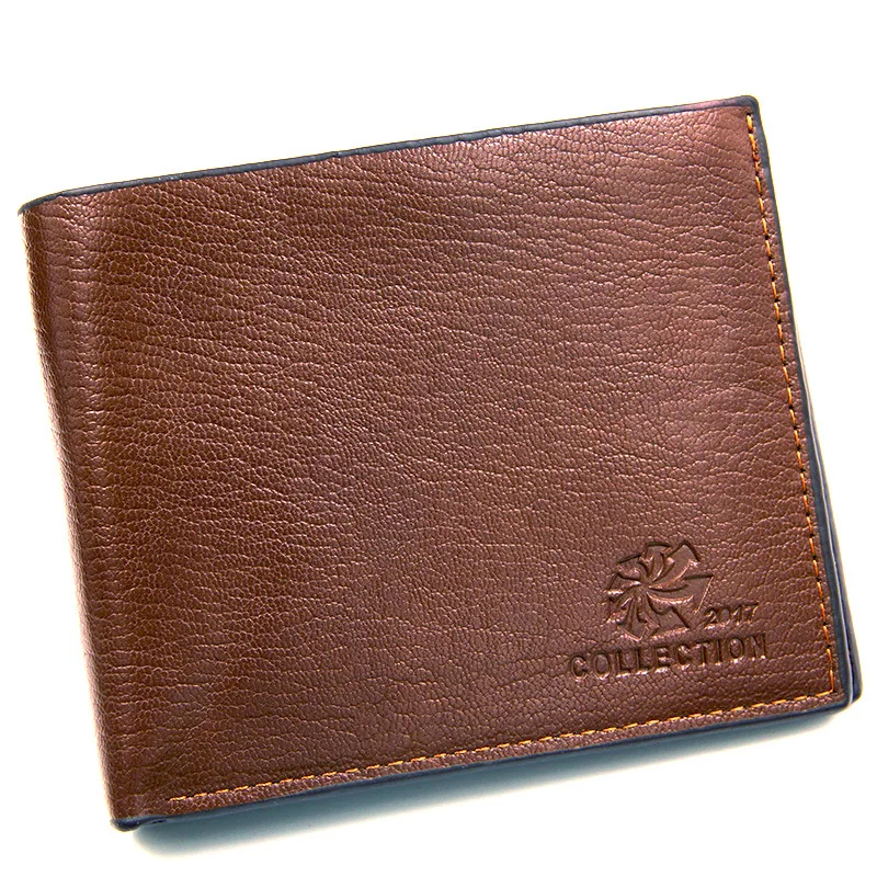 

fashion leather wallet men long large space purse money bag purse, Picture shows