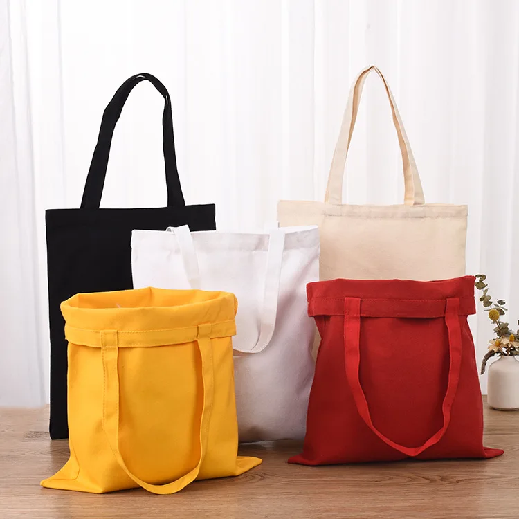 

Wholesale retail Eco-friendly Cotton Tote Bag Blank Custom Print Shopping Canvas Tote Bag, Customized