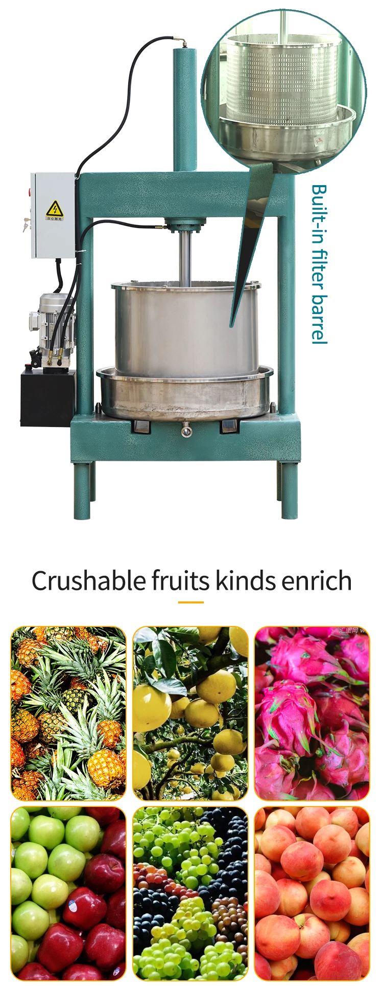 High Juice Yield Hydraulic Cold Press Juicer Extractor Buy Juice
