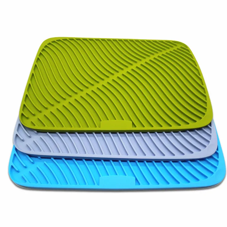 Bhd Wholesale Custom Extra Large Size Counter Top Dish Draining Pad