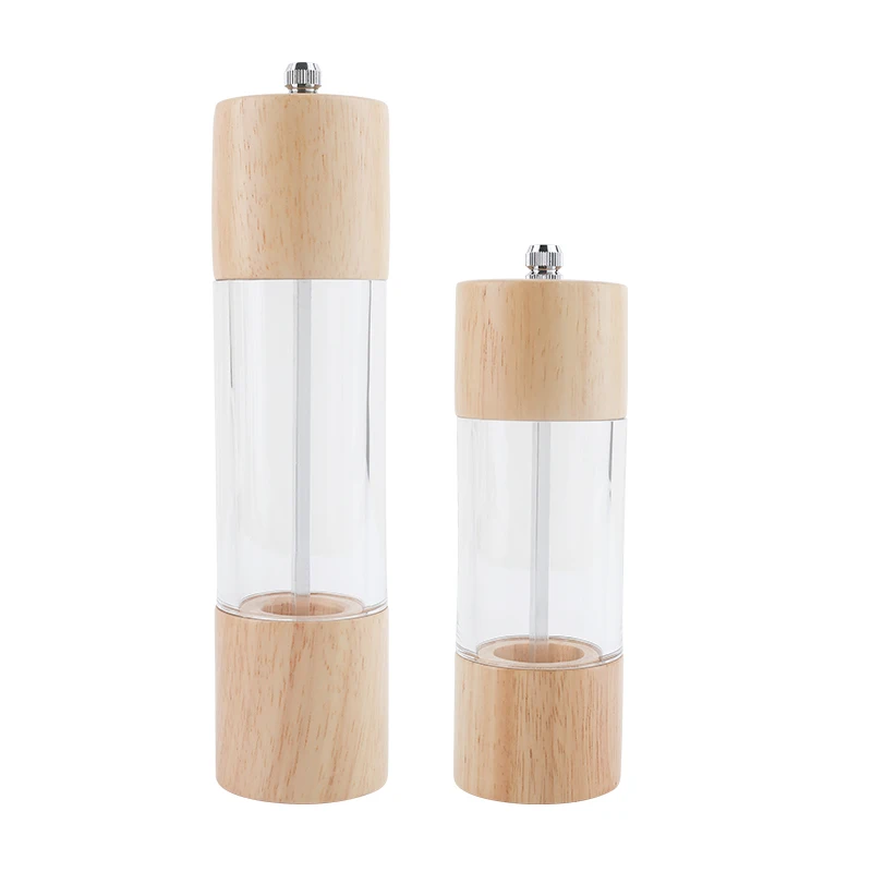 

Wholesale Customized Good Quality Cute Spice Pepper Salt Mill Salt And Pepper Mill