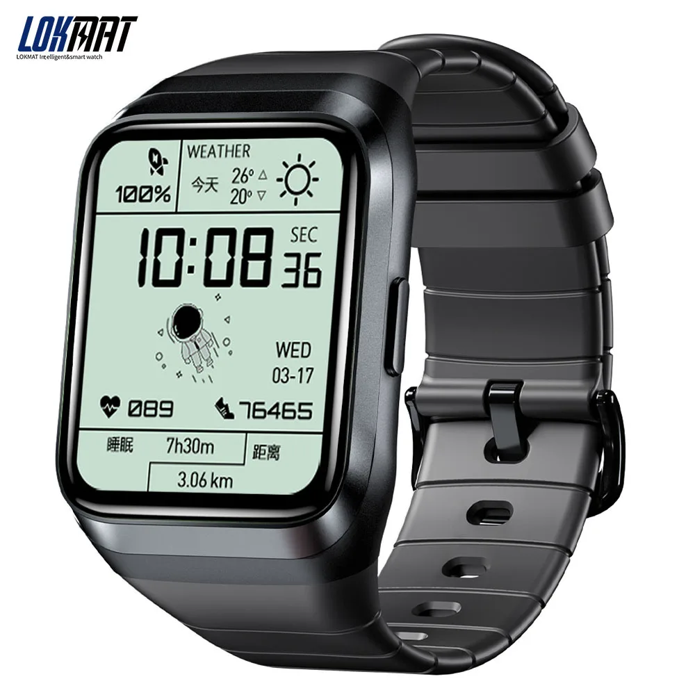 

1.69-inch large-screen full-touch heart rate monitoring sports smart watch