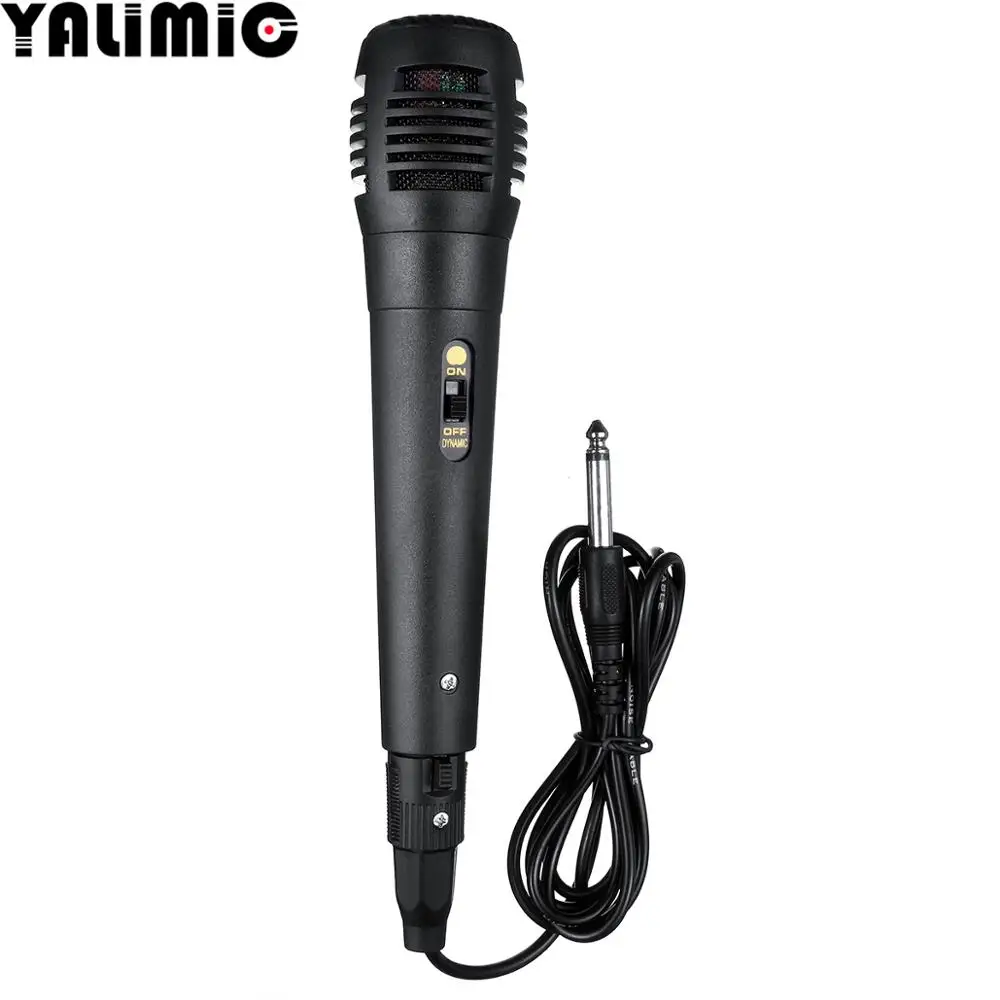 

China made wired microphone dynamic microphone, Black
