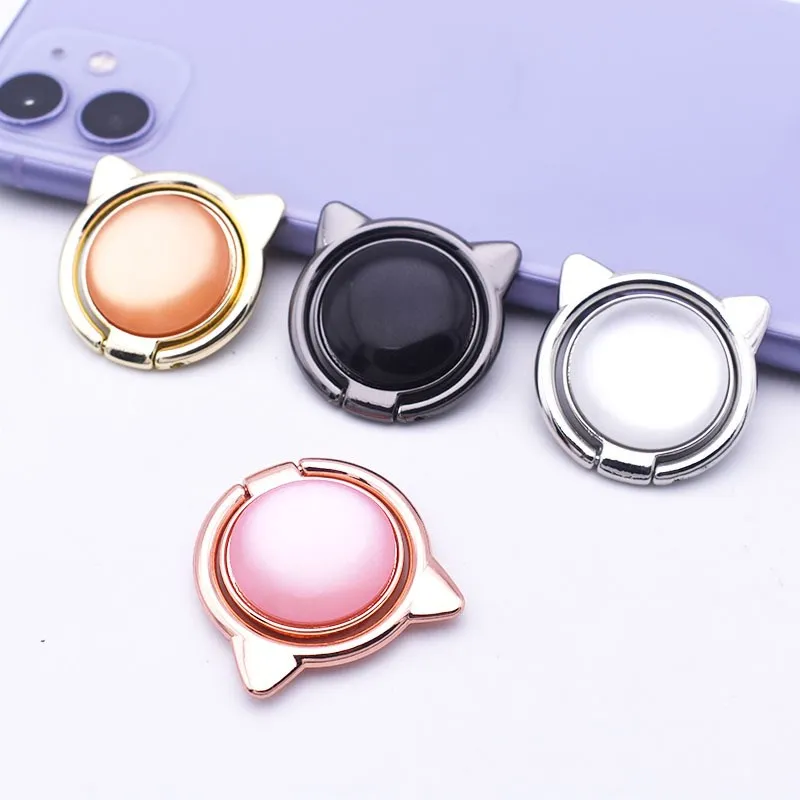 

Wholesale Bling Diamond Phone Ring Holder Universal Desktop Stand Lazy Bracket For iphone 12 Pro Max Rhinestone Phone Stand, 4 colors