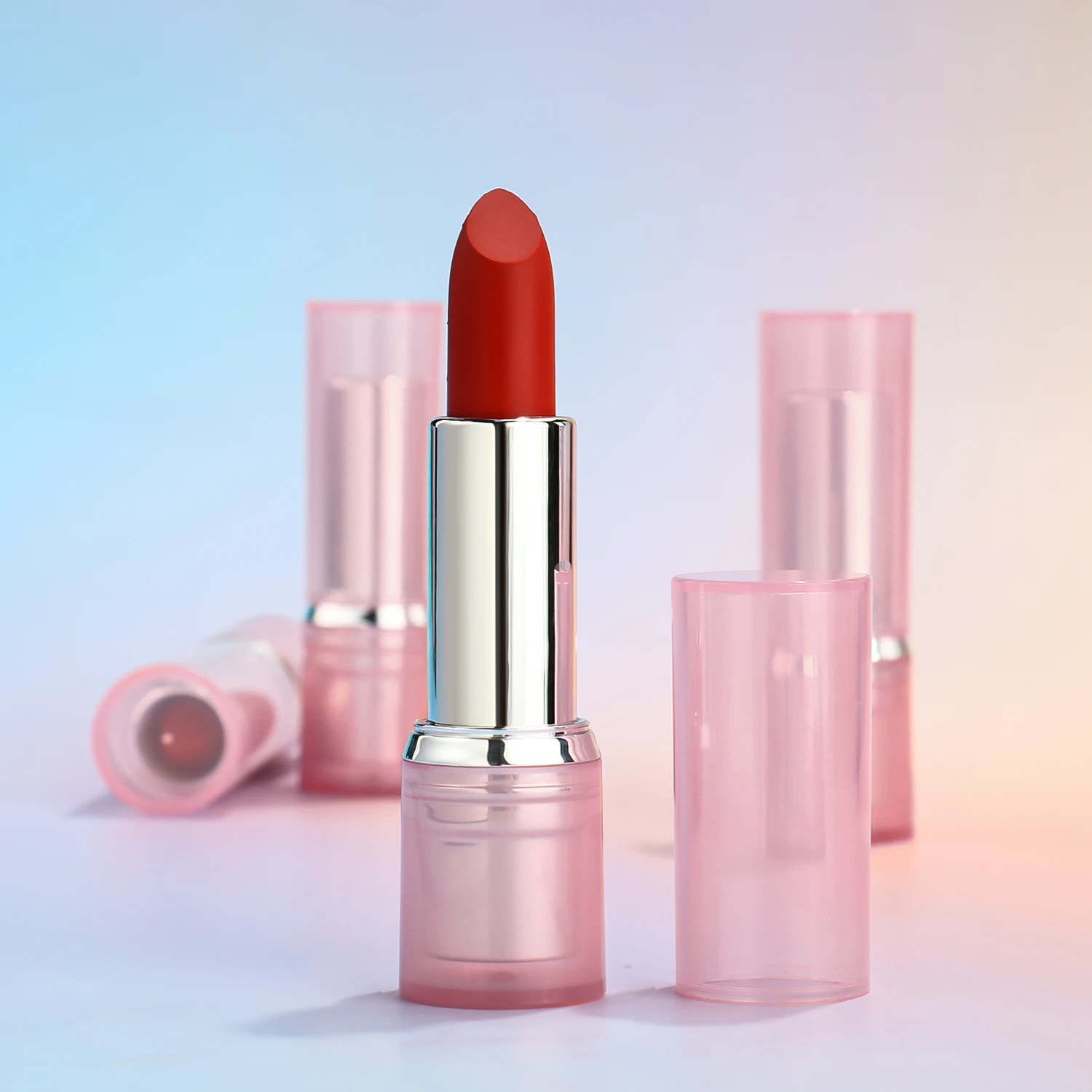 New Arrival Matte Lipstick Personalized  Vegan Creamy Lip Makeup Waterproof Lipstick Cosmetics