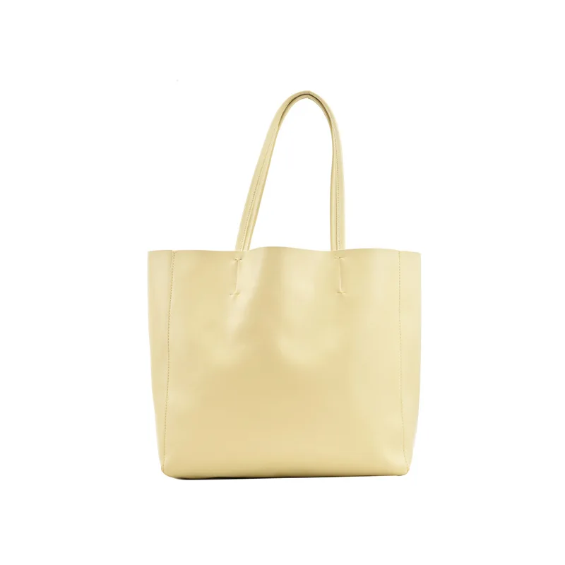 

Wholesale ladies hand bag 2021 PU Leather Tote bag Large capacity Shopping Bag for Women, Customizable